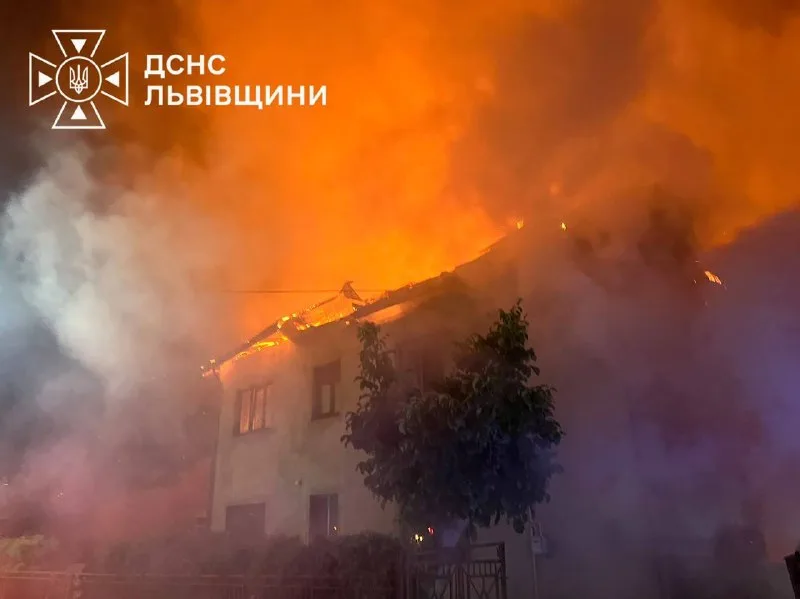 Пожар в жилом доме. Мурованое, 13 октября 2026