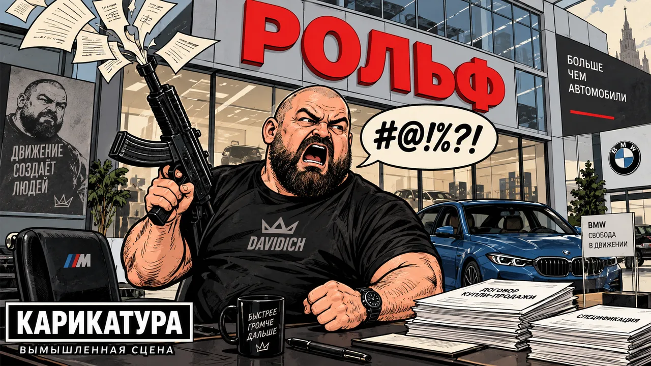 Контроль клиента вместо сделки: Давидыч, РОЛЬФ и BMW с доплатой в Беларуси